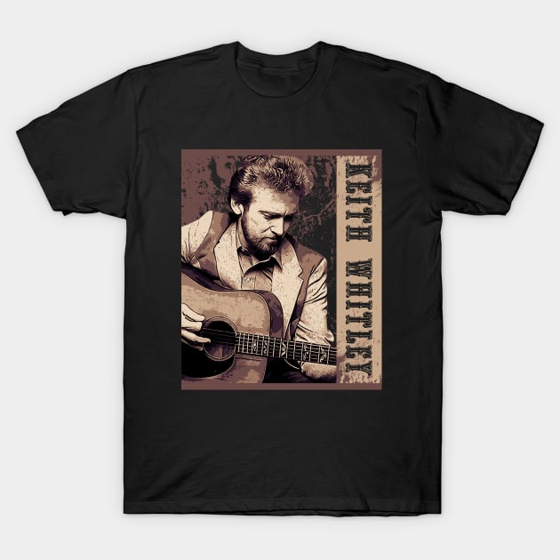 Keith Whitley T-Shirt by Degiab